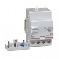 Bloc différentiel adaptateur DX - Lexic à vis - 3P - 400 V~ - 63 A - type AC - 300 mA sél