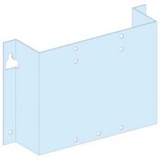 Platine pour NSX-INS-INV250 vertical fixe, commande maneton, en gaine L = 250 mm