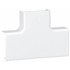 Dérivation en T à plat - pour moulure DLPlus 32x16 - blanc