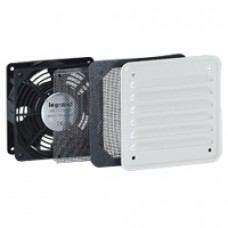 Ventilateur 30/160 m³/h - RAL 7035 - avec ouïe métal - IP32 IK10