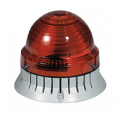 Feu clignotant/fixe sonore 30 candelas - IP 30 - IK 10 - 230 V~ - rouge