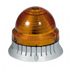 Feu clignotant/fixe 55 candelas - IP 54 - IK 10 - 12 à 48 V= - orange