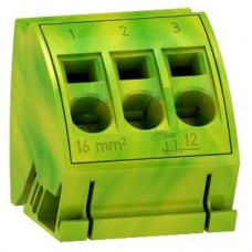 Blocs de terre - à enfichage direct 3 x 16 mm²