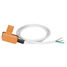 Connecteur monophasé L2-N 10 A canalisation préfab. LB - cordon 1 m prédénudé