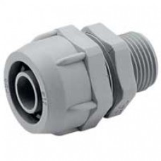 Raccord mâle droit pour conduit flexible rta PVC Ø int 12 - ISO 16