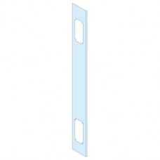 Panneau latéral découpé, IP55, 7 modules