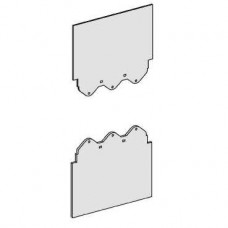 Ecrans isolants arrière - 3P -(52,5 mm)