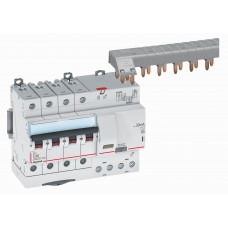 Disjoncteur différentiel DX³ 6000 2P - 230 à 400V~ - 10A - 10mA - c