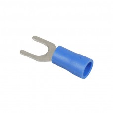 Cosse fourche 4mm 1,5à2,5² bleu