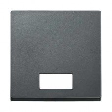 Enjoliveur à fenêtre rectangulaire, anthracite