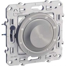 Thermostat aluminium 8A chauffage / climatisation