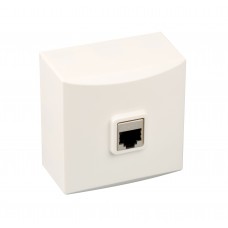 Prise RJ45 blanche