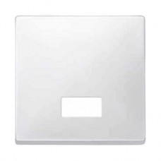 Enjoliveur simple lumineux à fenêtre rectangulaire blanc