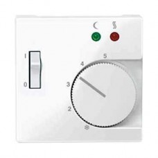 Enjoliveur pour thermostat antirampement blanc brillant