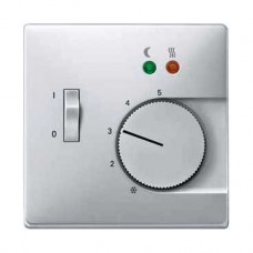 Enjoliveur pour thermostat de chauffage par le sol aluminium