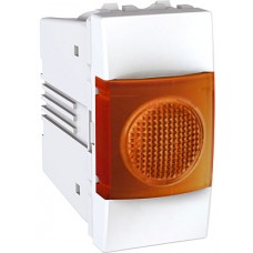 Voyant 220 VAC 1 M orange Lampe néon Blanc